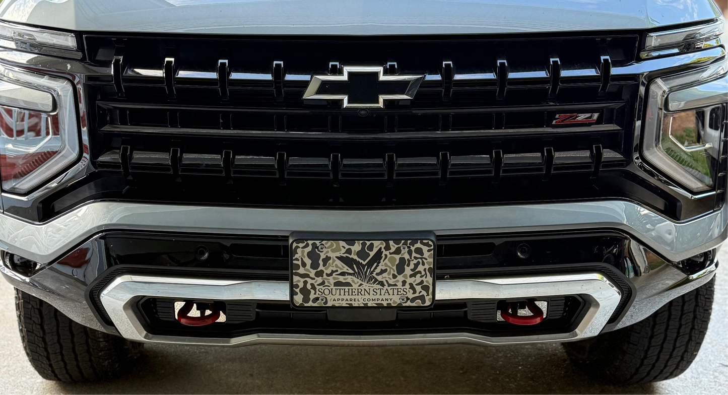 Southern States Apparel Co. License Plate