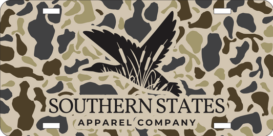 Southern States Apparel Co. License Plate