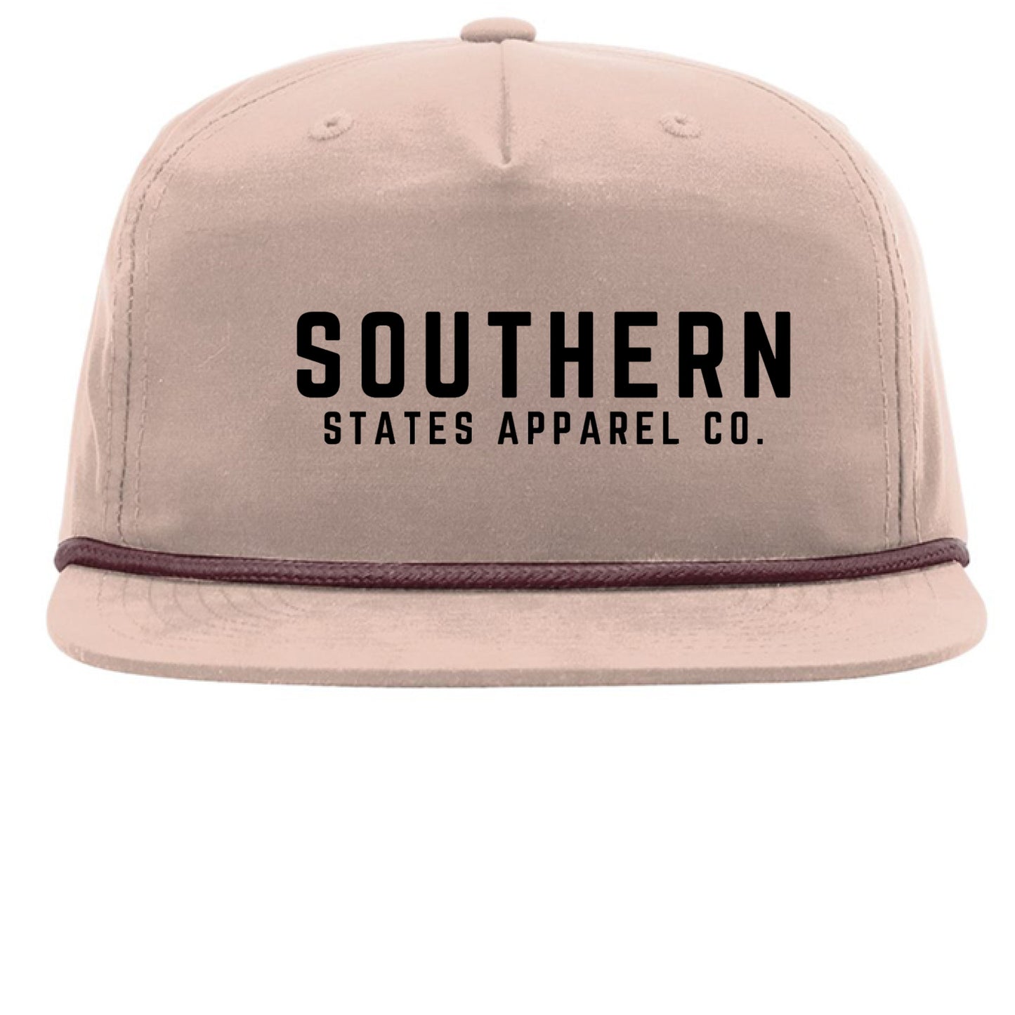Pale Peach/ Maroon - FRONT