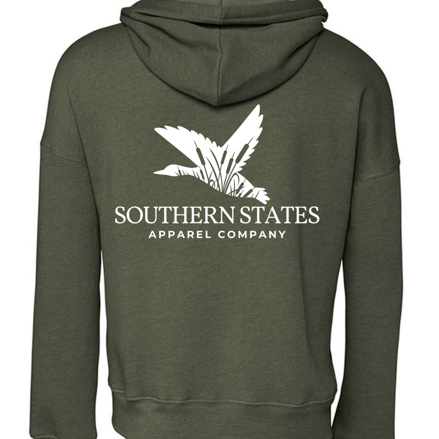 MILITARY GREEN - BACK