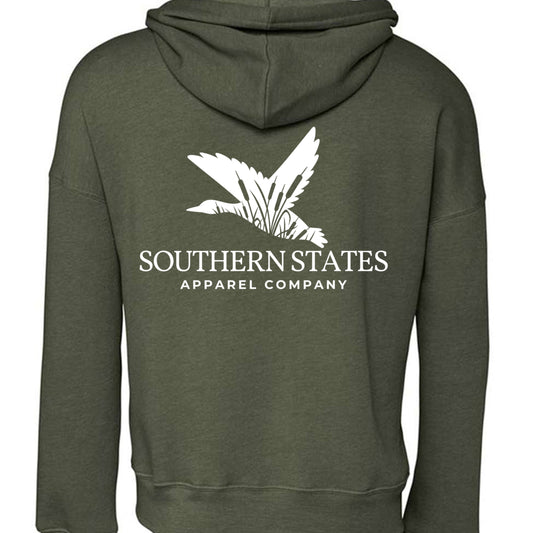 MILITARY GREEN - BACK