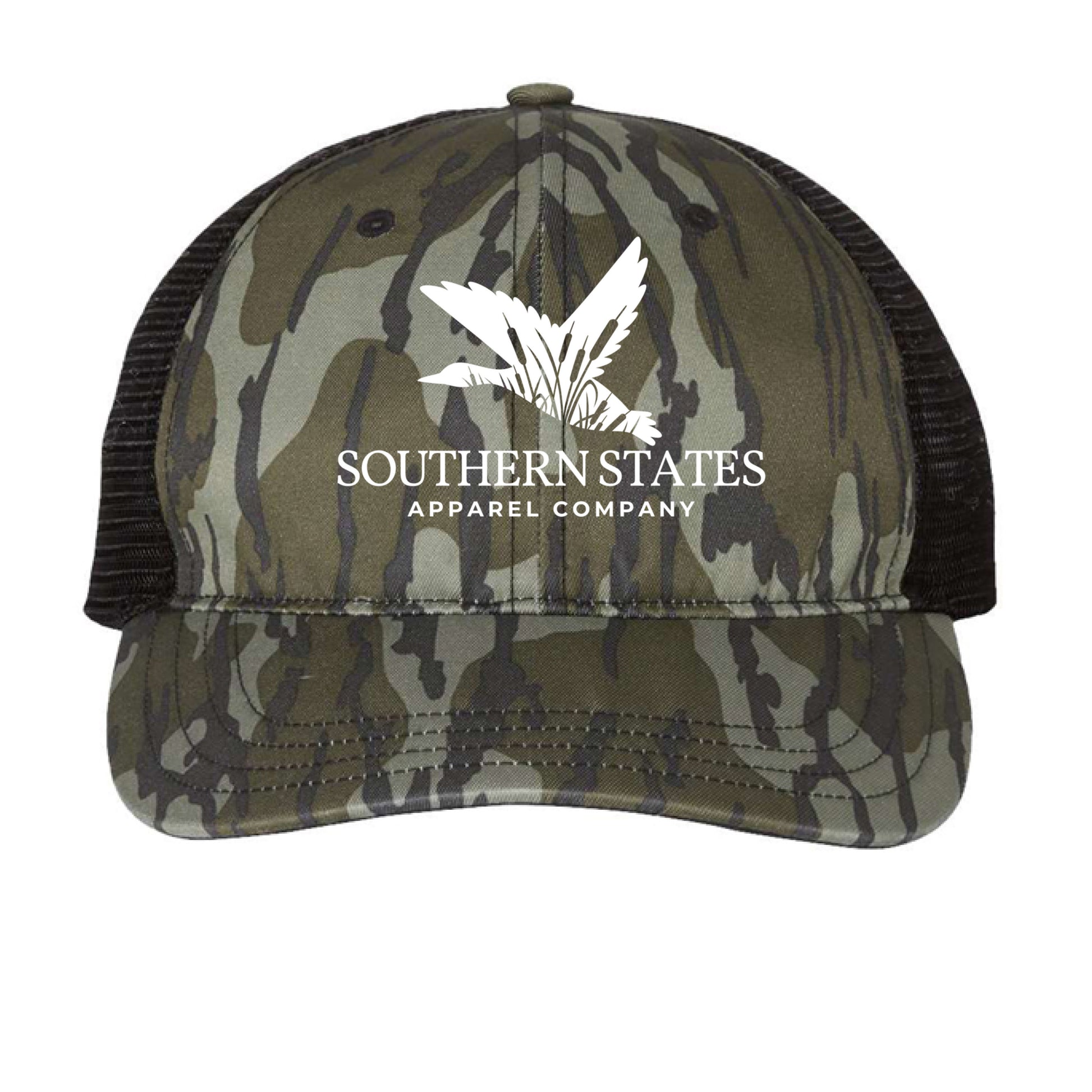 Mossy Oak Bottomland/ Black - FRONT